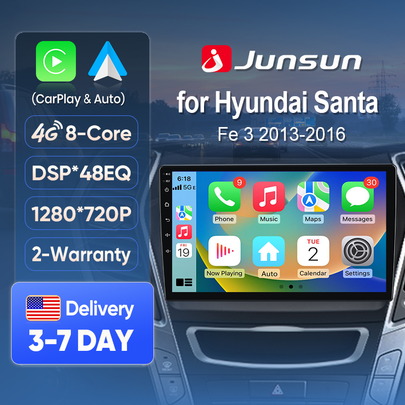 Korean Lifestyle Products - Junsun AI Stimme Auto Stereo Radio